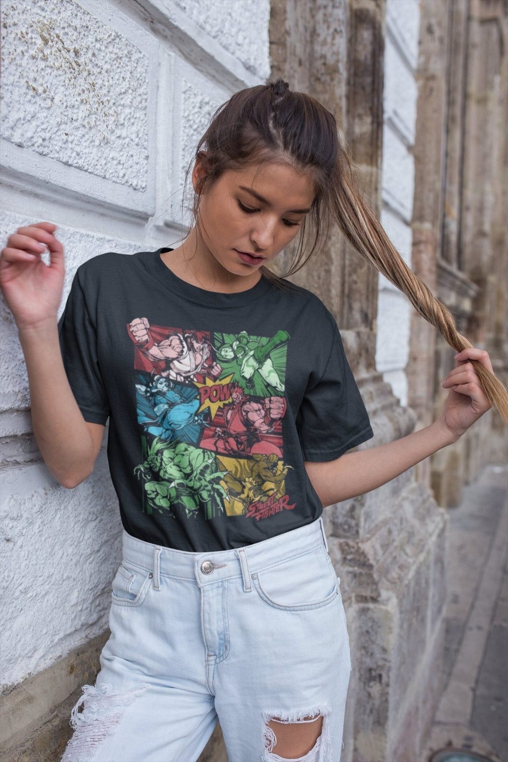 Street Fighter Comic Boyfriend Tee Hoodie, Sweatshirt | CiraTrend.com (Image 1)