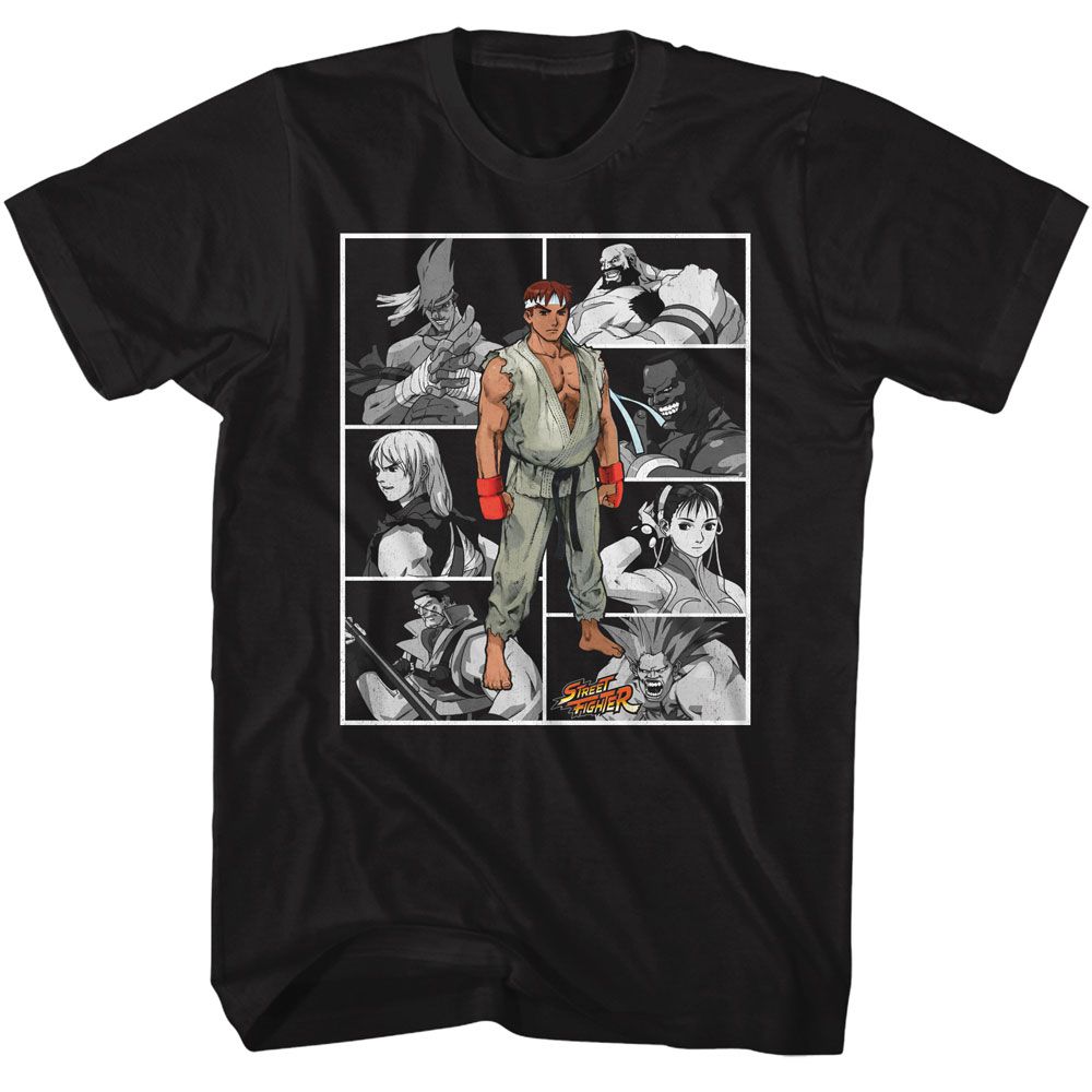 Street Fighter - Fighters In Boxes Boyfriend Tee Hoodie, Sweatshirt | CiraTrend.com