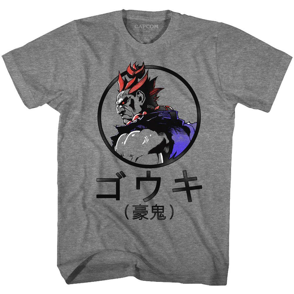 Street Fighter Gouki T-Shirt Hoodie, Sweatshirt | CiraTrend.com
