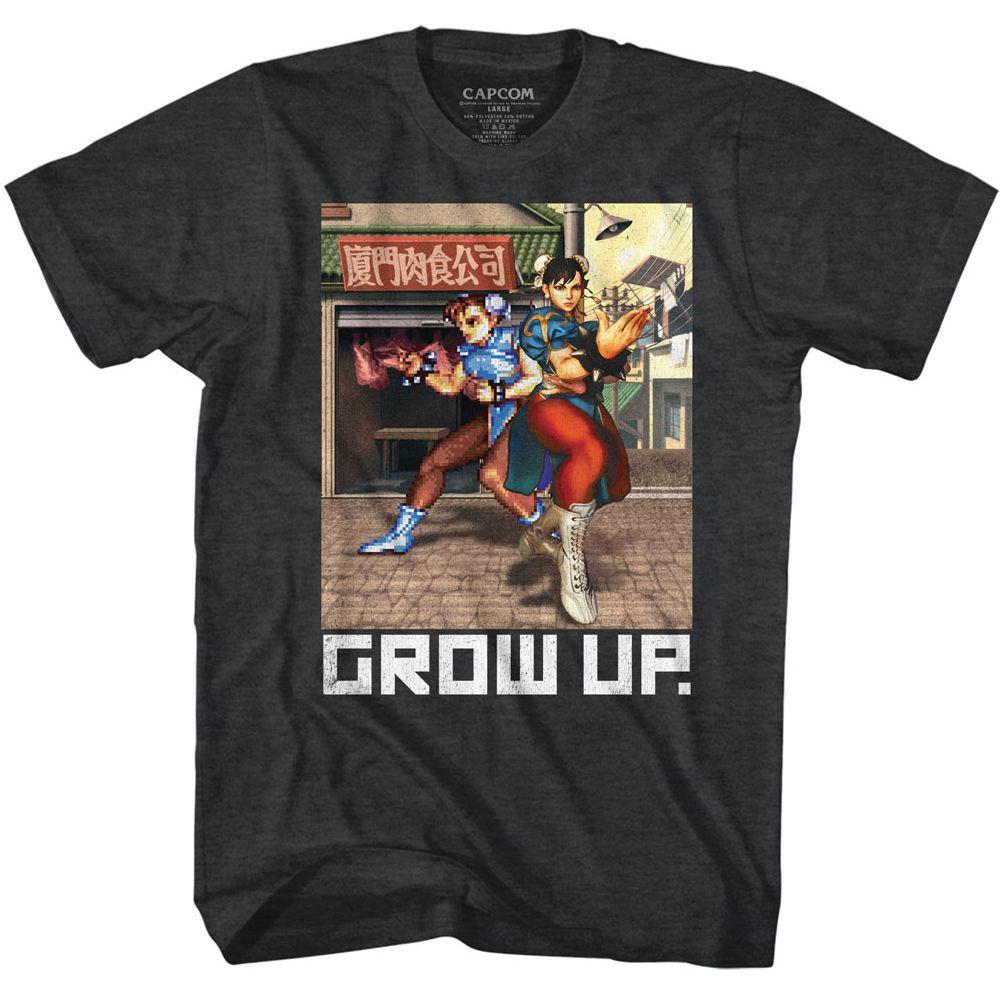 Street Fighter Grow Up. Boyfriend Tee Hoodie, Sweatshirt | CiraTrend.com