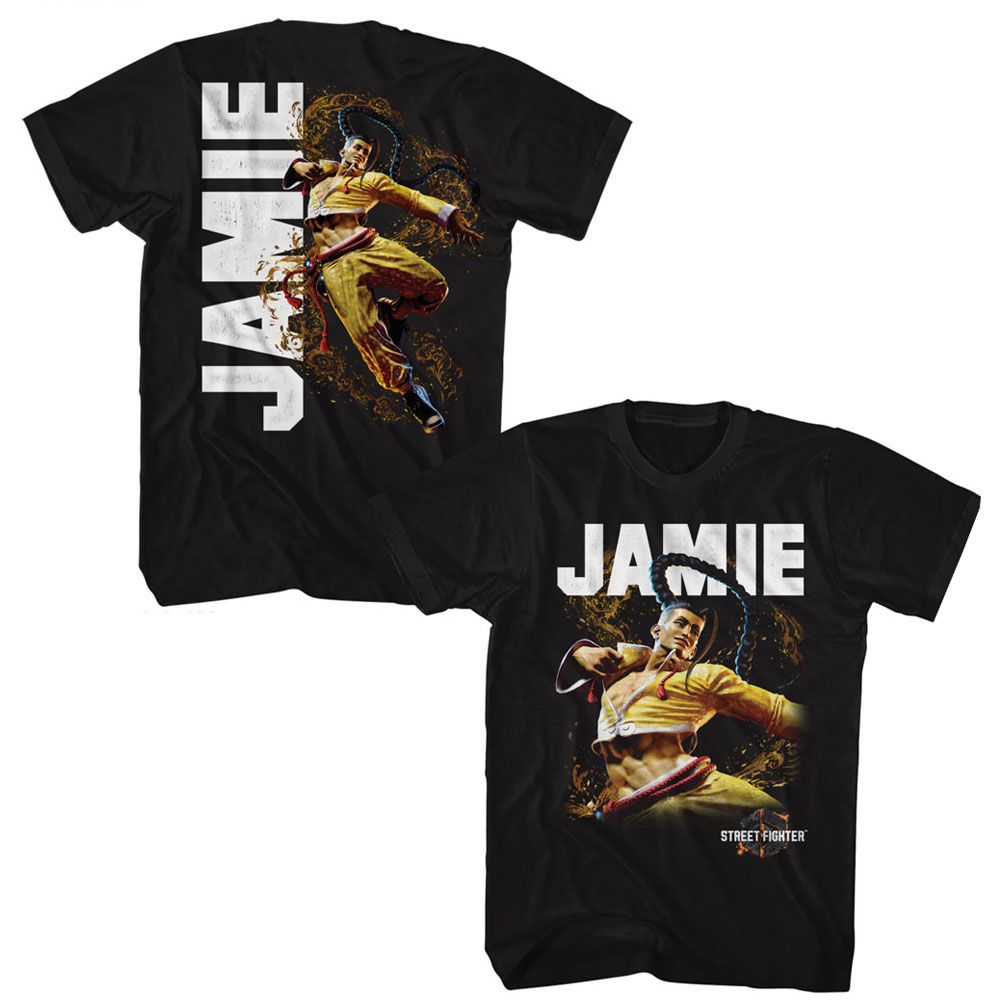Street Fighter - Jamie Character Boyfriend Tee Hoodie, Sweatshirt | CiraTrend.com