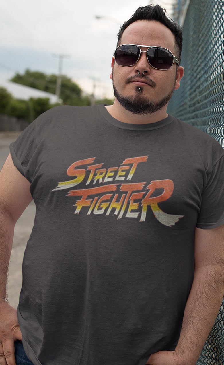 Street Fighter Logo Big and Tall T-Shirt Hoodie, Sweatshirt | CiraTrend.com (Image 1)