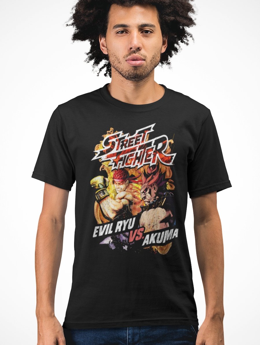 Street Fighter Street Fire T-Shirt Hoodie, Sweatshirt | CiraTrend.com (Image 1)