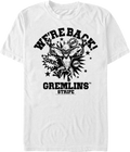 White Stripe We'Re Back Gremlins T-Shirts, Hoodie, Sweatshirt