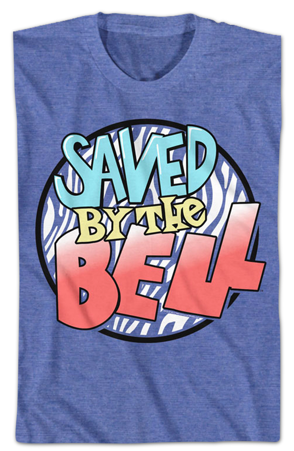 Striped Logo Saved By The Bell T-Shirt Hoodie, Sweatshirt | CiraTrend.com (Image 2)