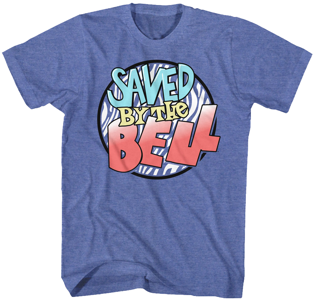 Striped Logo Saved By The Bell T-Shirt Hoodie, Sweatshirt | CiraTrend.com (Image 1)