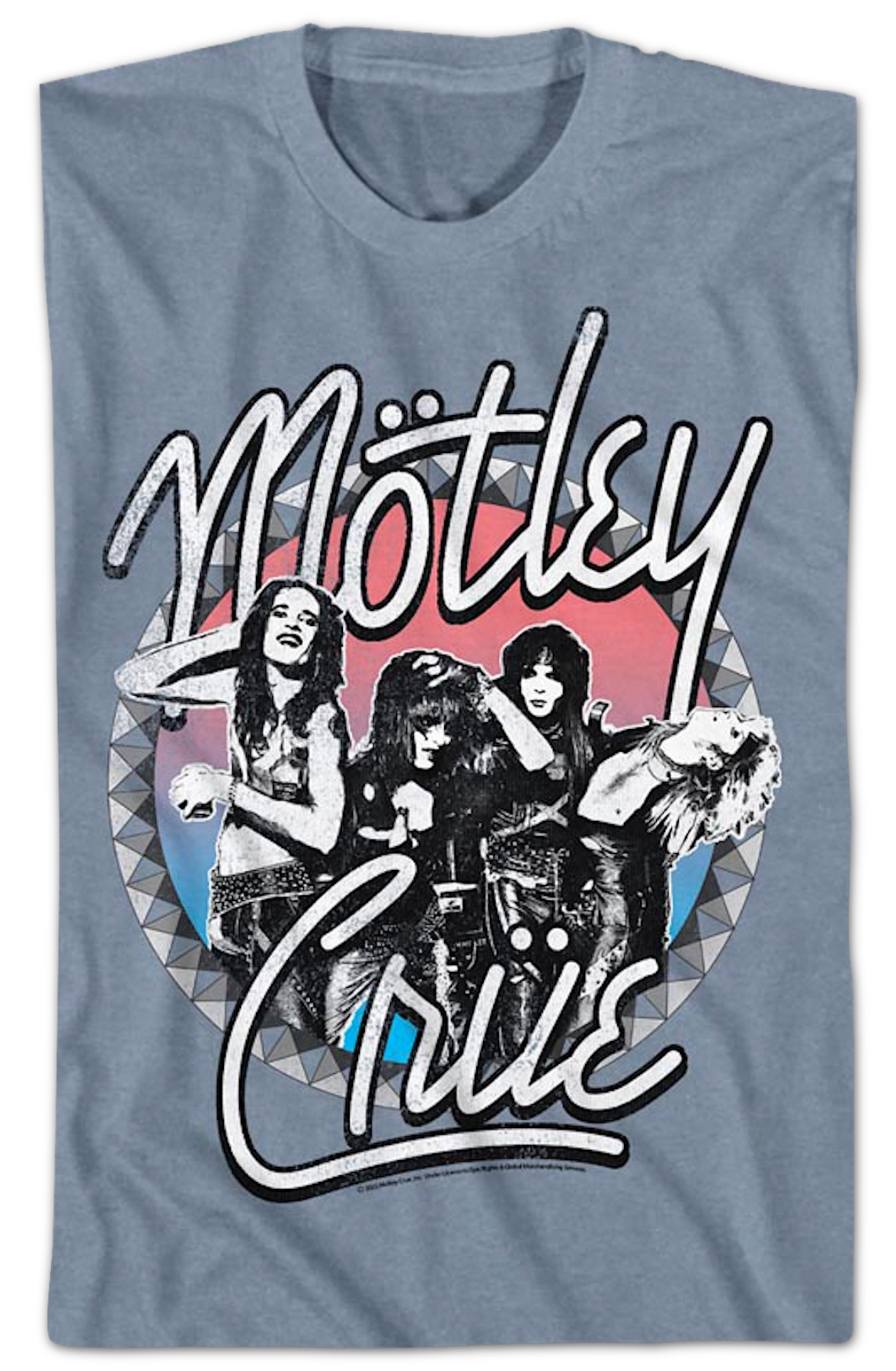 Studded Circle Photo Motley Crue T-Shirt Hoodie, Sweatshirt | CiraTrend.com (Image 2)