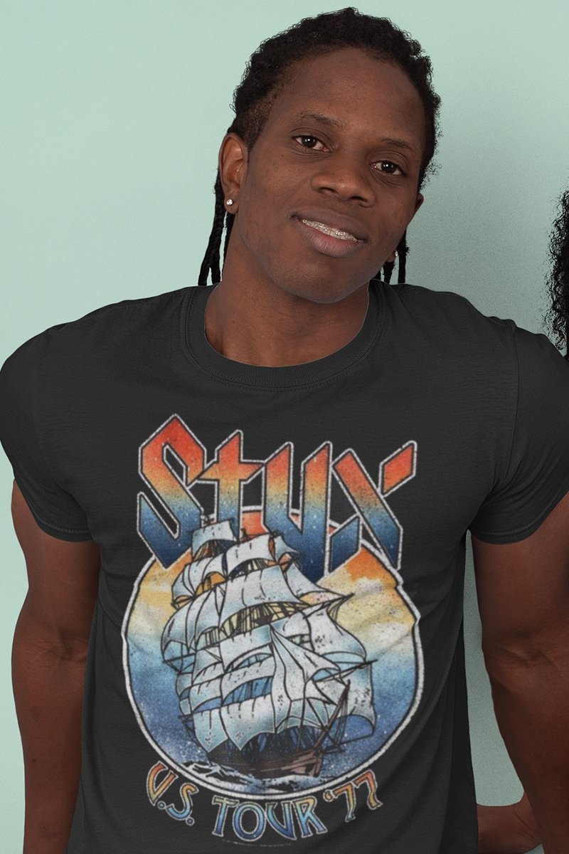Styx '77Tour T-Shirt Hoodie, Sweatshirt | CiraTrend.com (Image 1)