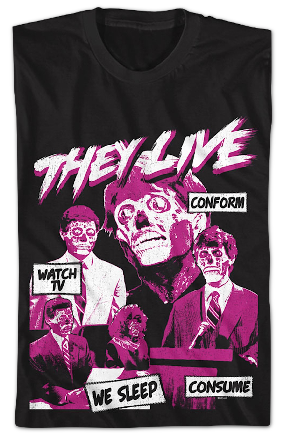 Subliminal Messages They Live T-Shirt Hoodie, Sweatshirt | CiraTrend.com (Image 2)