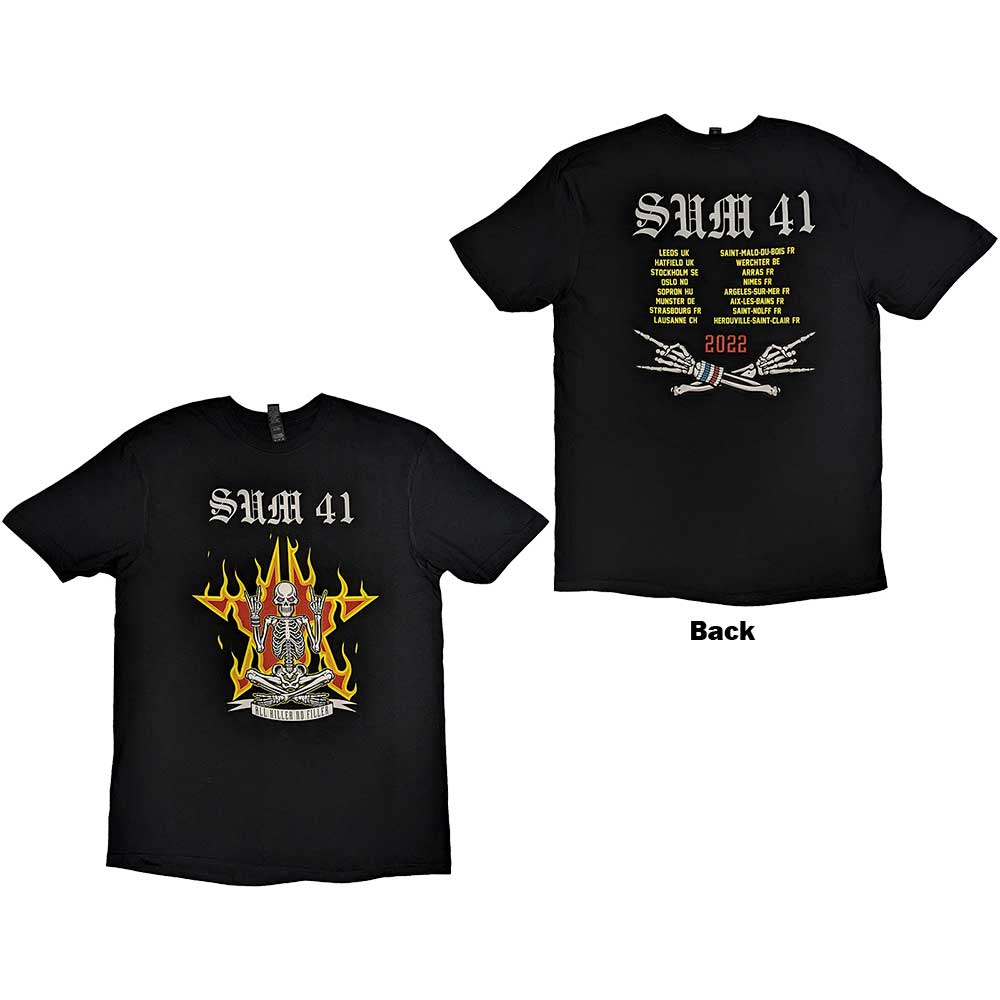 AKNF Skeleton European Tour 2022 T Shirt Black Hoodie, Sweatshirt | CiraTrend.com