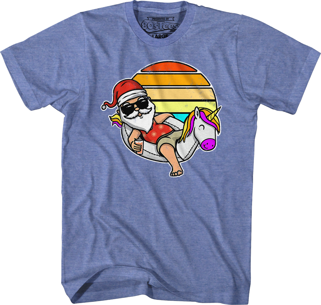 Summer Santa Claus T-Shirts, Hoodie, Sweatshirt