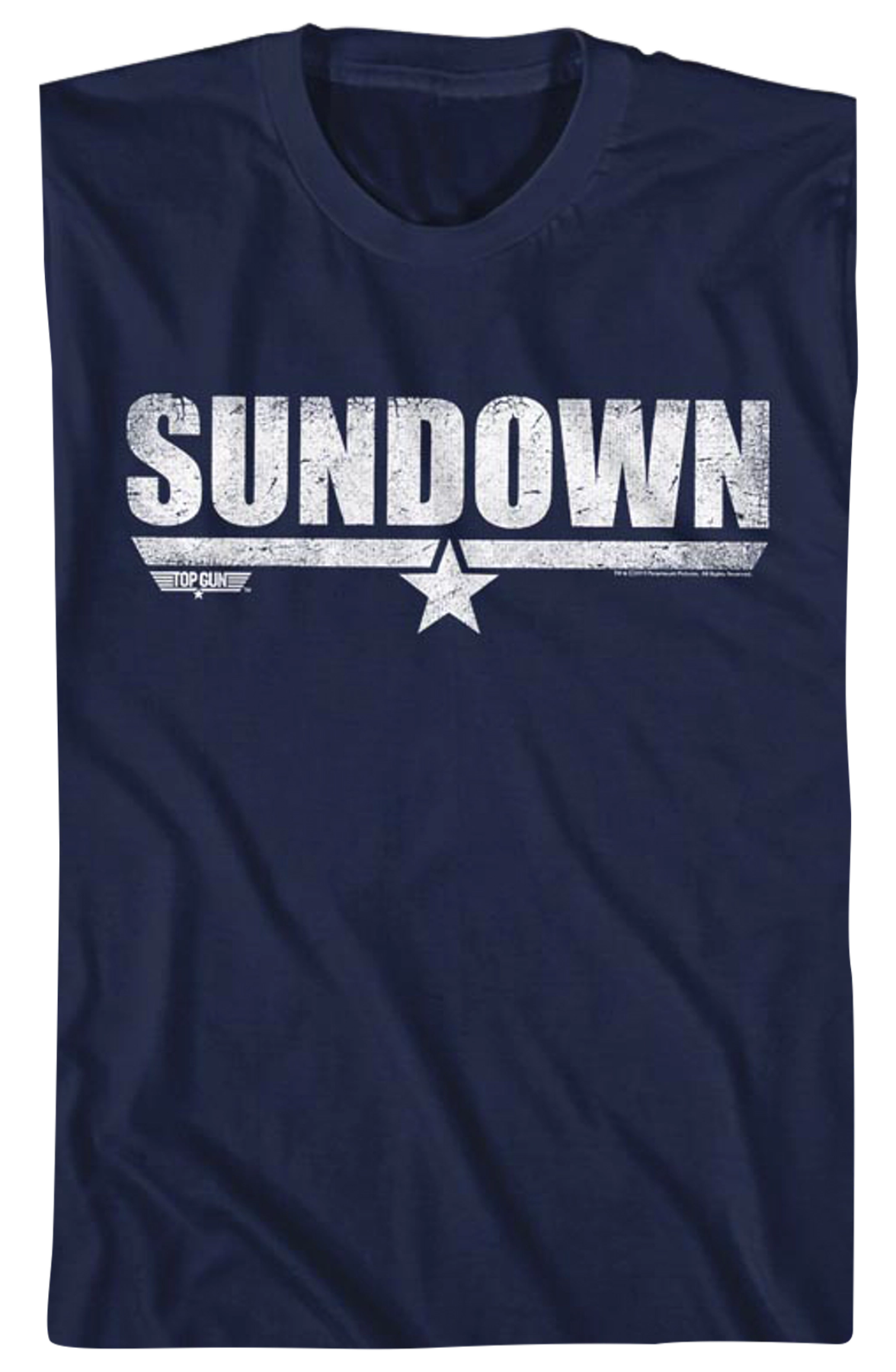 Distressed Sundown Top Gun T-Shirt Hoodie, Sweatshirt | CiraTrend.com (Image 2)