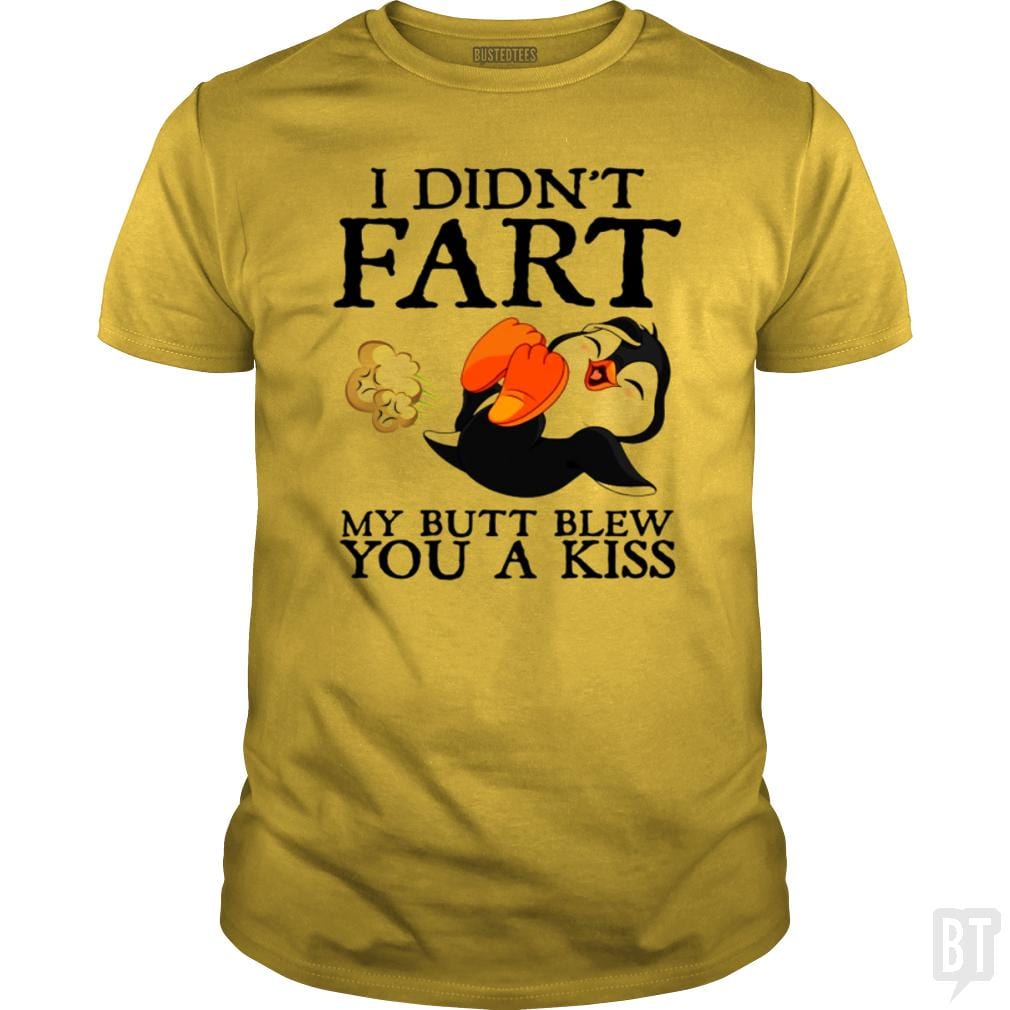 Funny Fart Kiss Tee