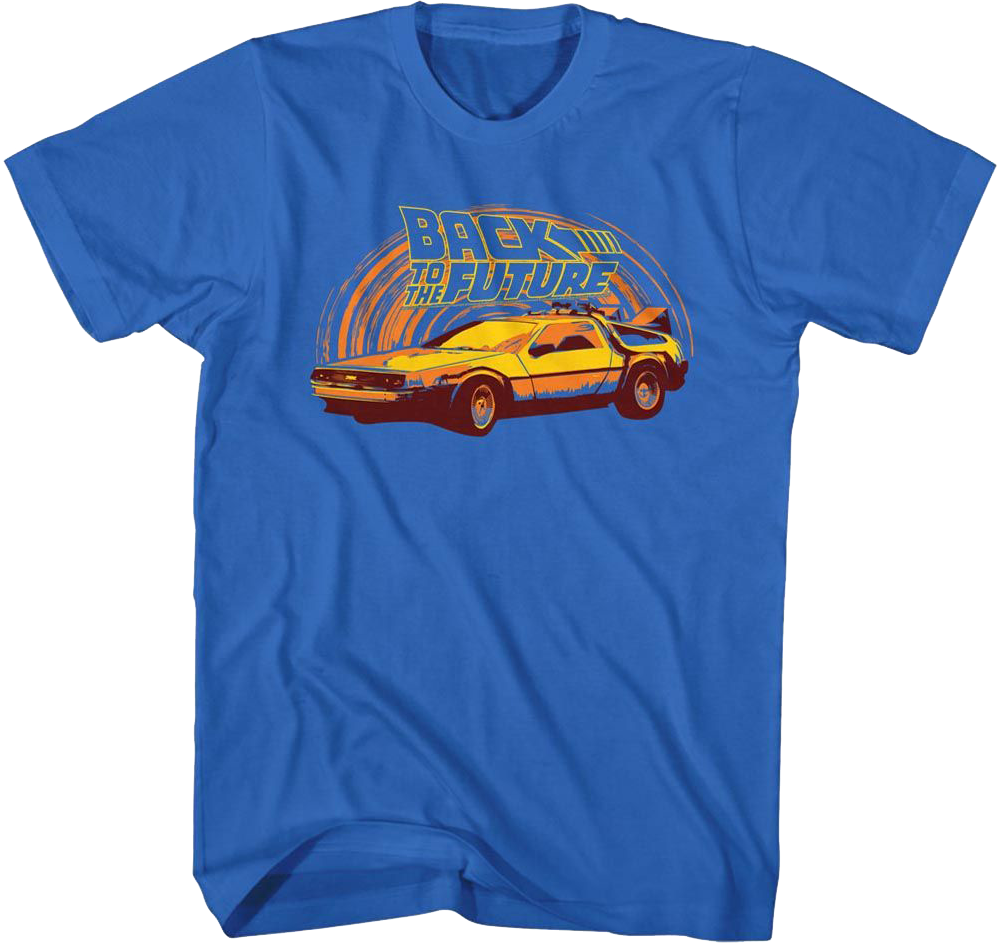 Sunrise DeLorean Back To The Future T-Shirt Hoodie, Sweatshirt | CiraTrend.com (Image 1)