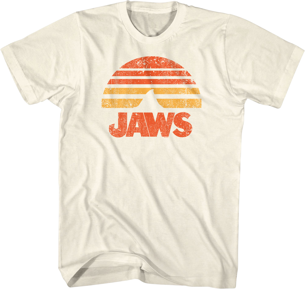 Sunset Fin Jaws T-Shirt Hoodie, Sweatshirt | CiraTrend.com (Image 1)