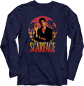 Sunset Scarface Long Sleeve Shirt Hoodie, Sweatshirt | CiraTrend.com