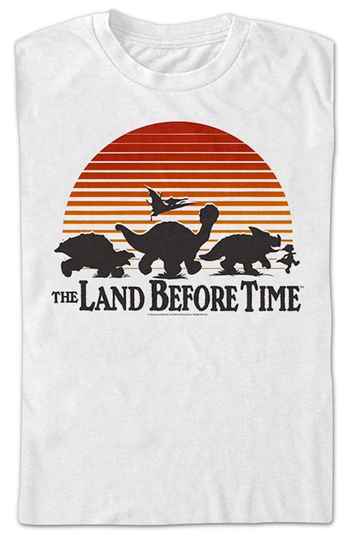 Sunset Silhouette Land Before Time T-Shirt Hoodie, Sweatshirt | CiraTrend.com (Image 2)