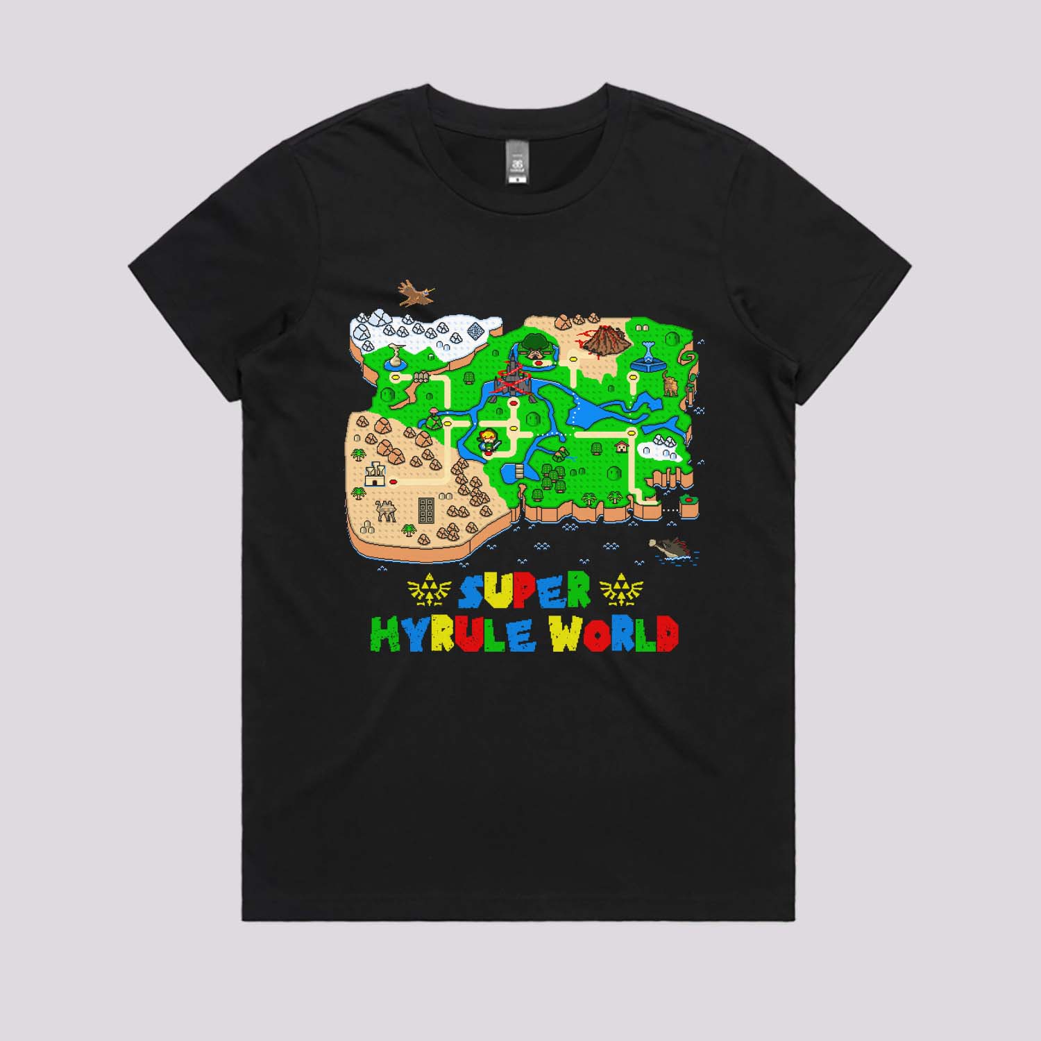 Super Hyrule World T-Shirt Hoodie, Sweatshirt | CiraTrend.com (Image 3)