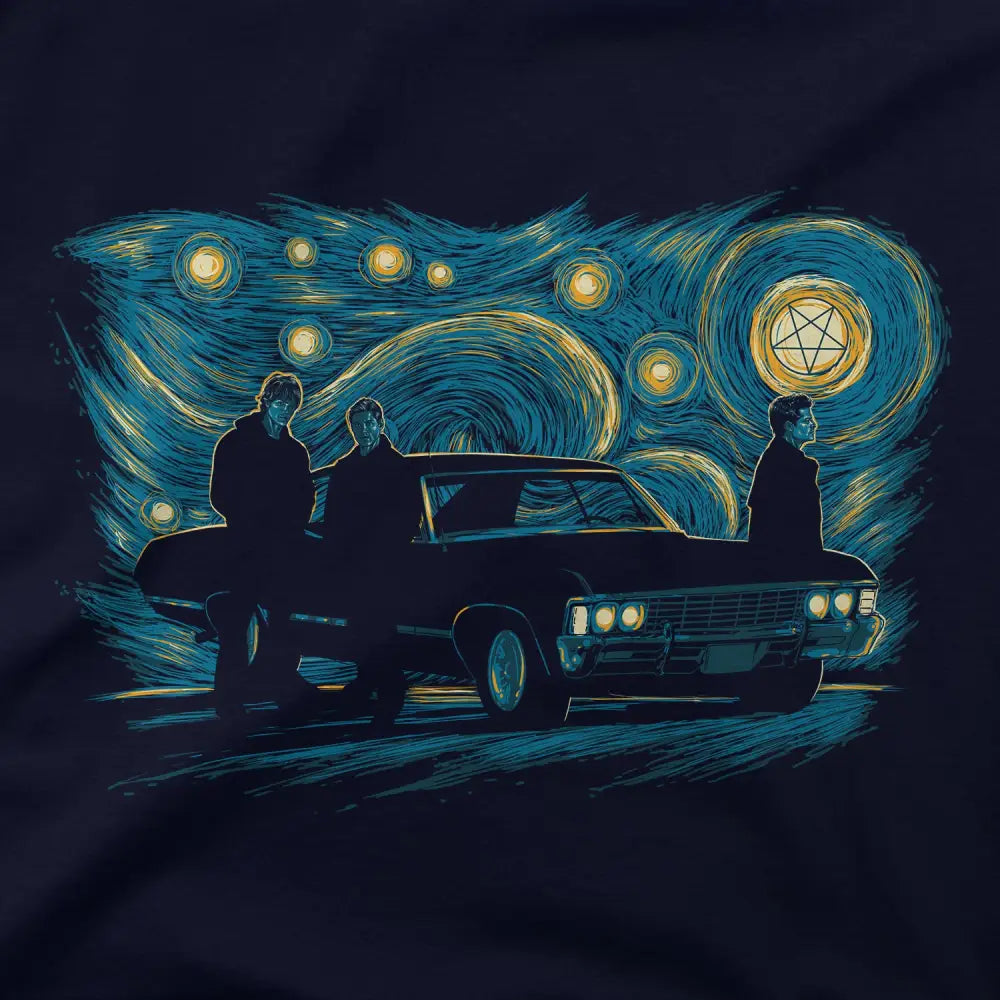 Supernatural Night T-Shirt Hoodie, Sweatshirt | CiraTrend.com (Image 4)