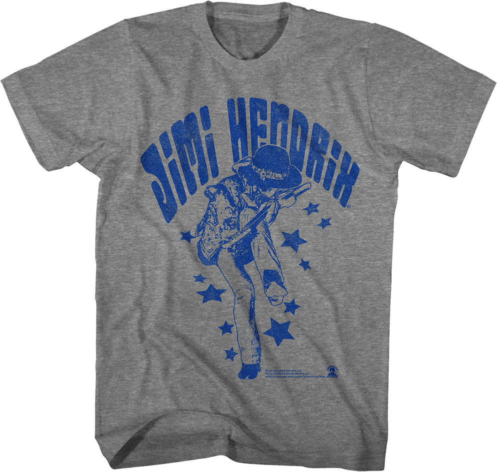 Superstar Jimi Hendrix T-Shirt Hoodie, Sweatshirt | CiraTrend.com (Image 1)