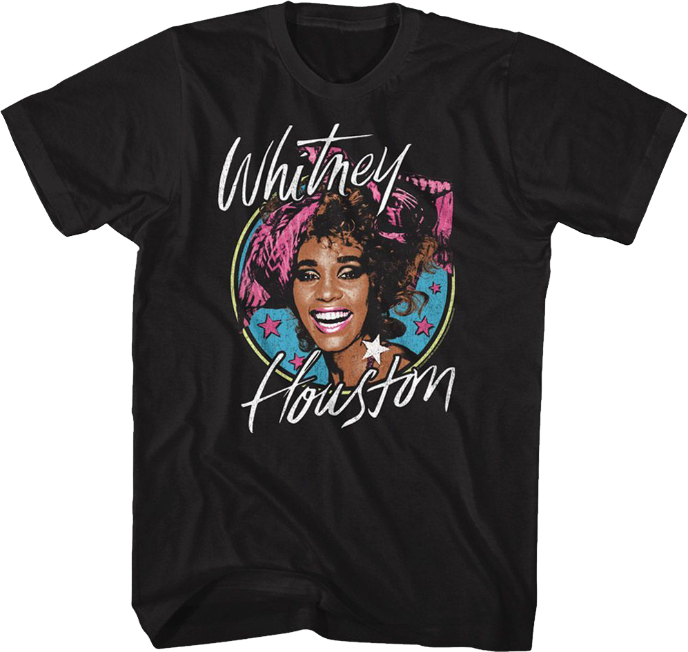 Superstar Whitney Houston T-Shirt Hoodie, Sweatshirt | CiraTrend.com (Image 1)