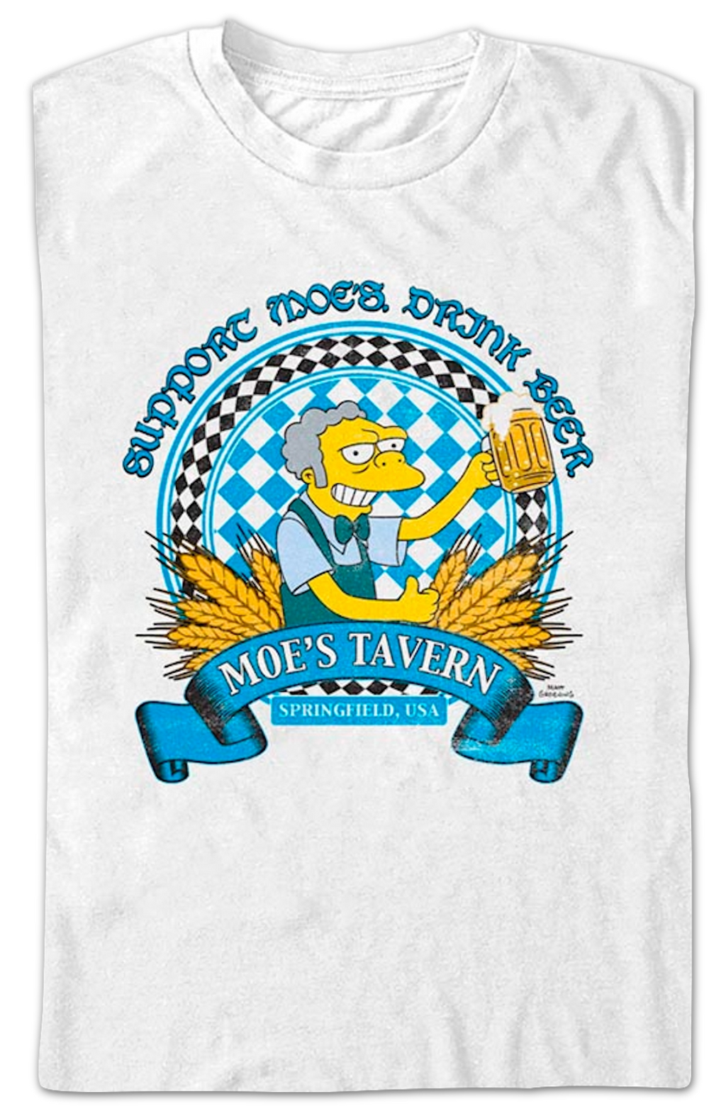 Support Moe's Tavern The Simpsons T-Shirt Hoodie, Sweatshirt | CiraTrend.com (Image 2)