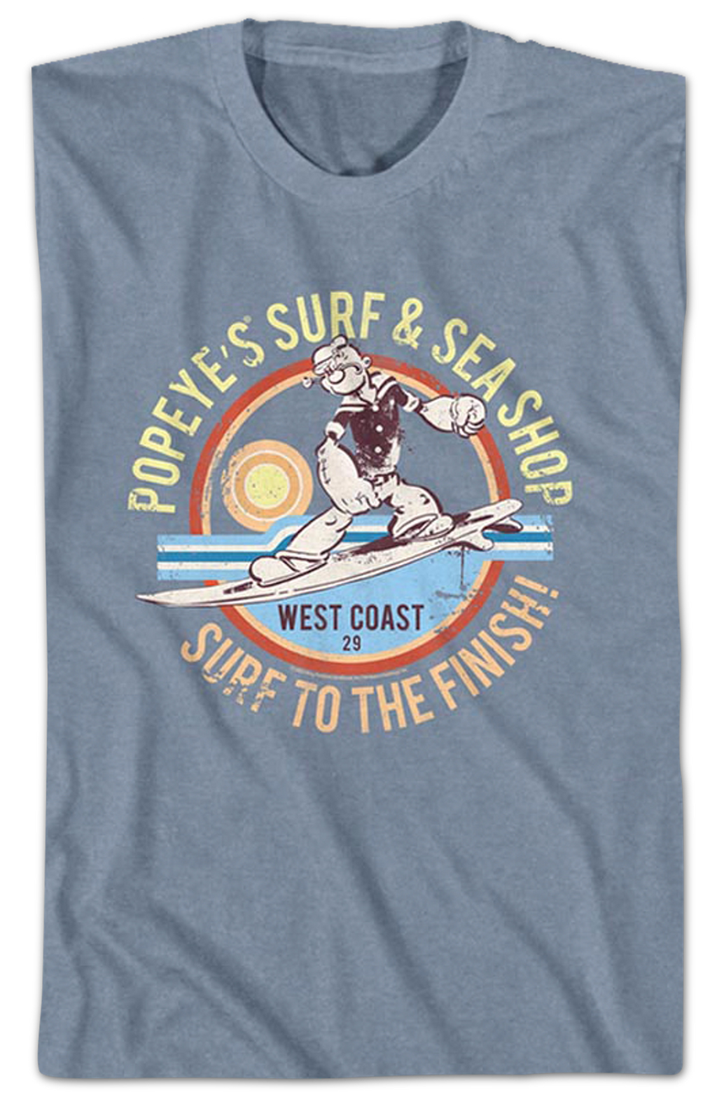 Surf & Sea Shop Popeye T-Shirt Hoodie, Sweatshirt | CiraTrend.com (Image 2)