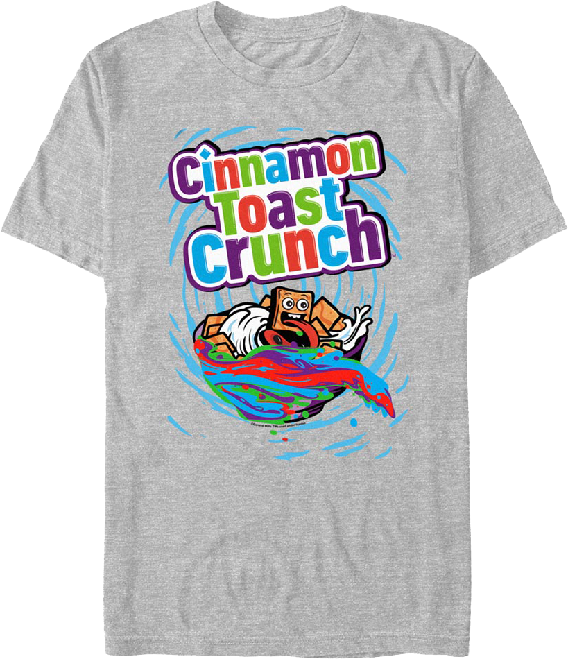 Surfing Cinnamon Toast Crunch T-Shirt Hoodie, Sweatshirt | CiraTrend.com (Image 1)