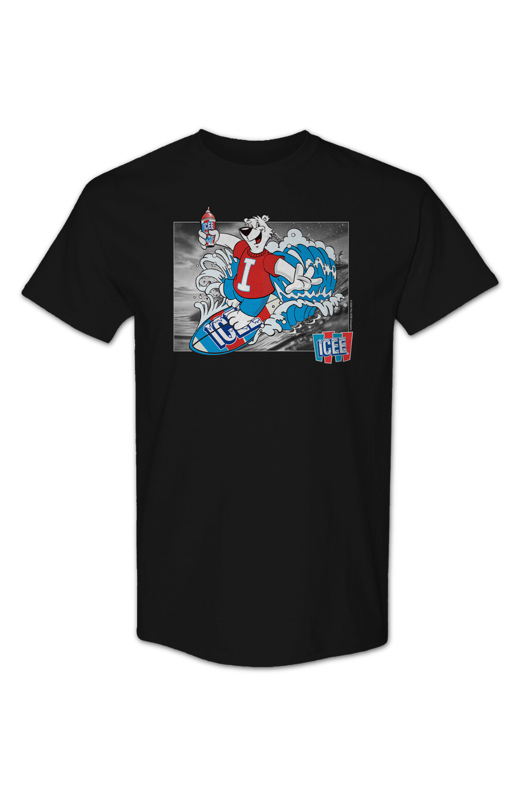 Surfing Polar Bear ICEE T-Shirt Hoodie, Sweatshirt | CiraTrend.com (Image 2)