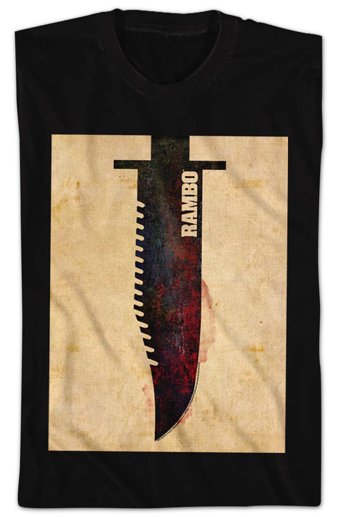 Survival Knife Rambo T-Shirt Hoodie, Sweatshirt | CiraTrend.com (Image 2)
