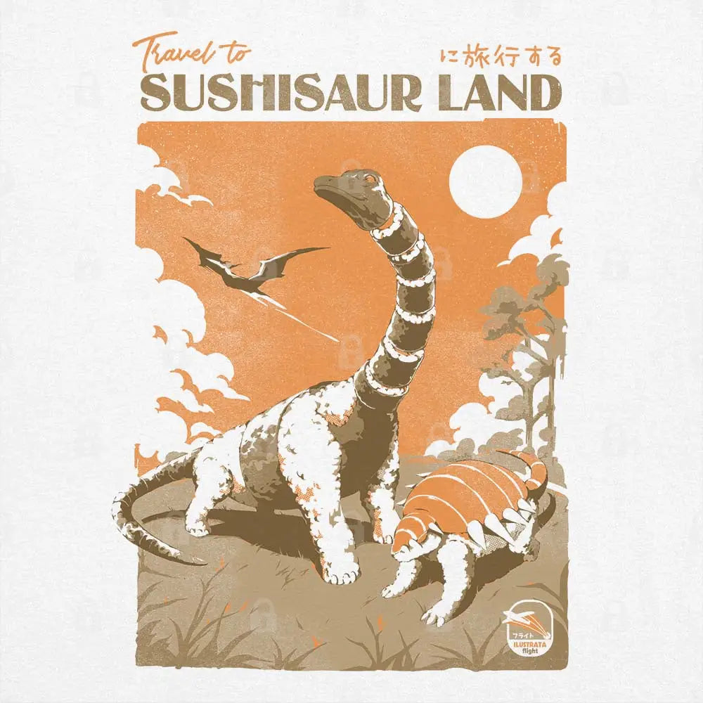 Sushisaur Land T-Shirt Hoodie, Sweatshirt | CiraTrend.com (Image 1)