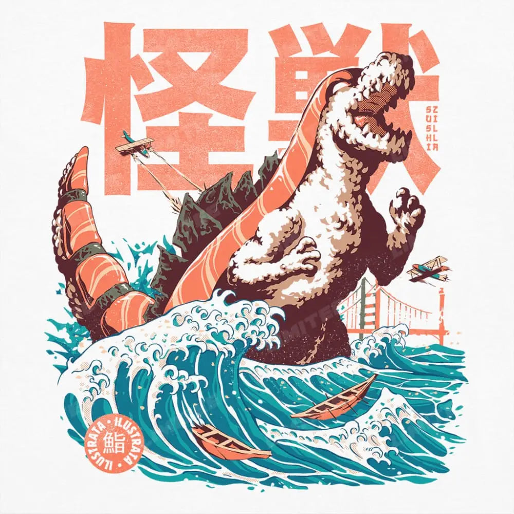 Sushizilla T-Shirts, Hoodie, Sweatshirt