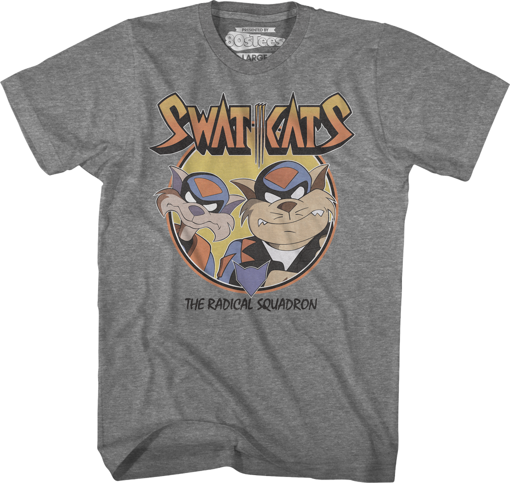 SWAT Kats The Radical Squadron T-Shirt Hoodie, Sweatshirt | CiraTrend.com (Image 1)