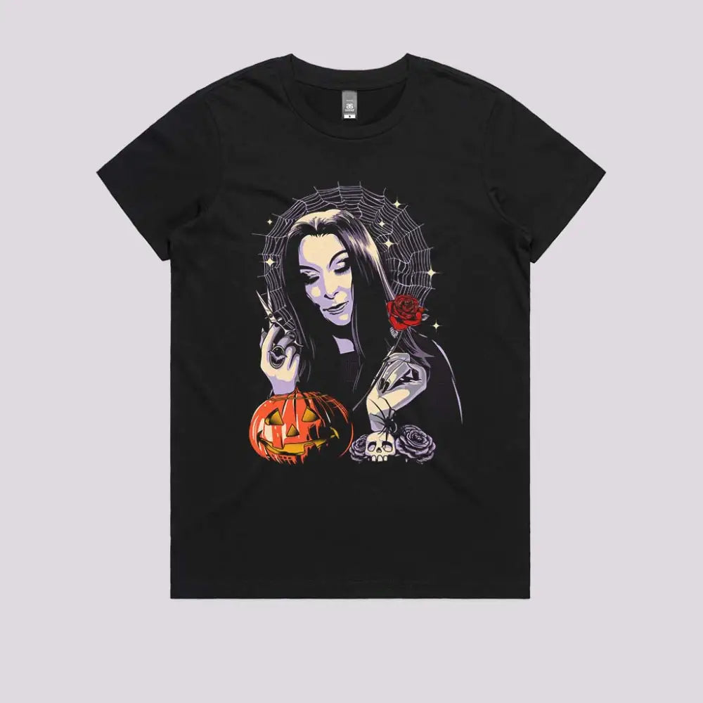 Sweet Morticia T-Shirt Hoodie, Sweatshirt | CiraTrend.com (Image 3)