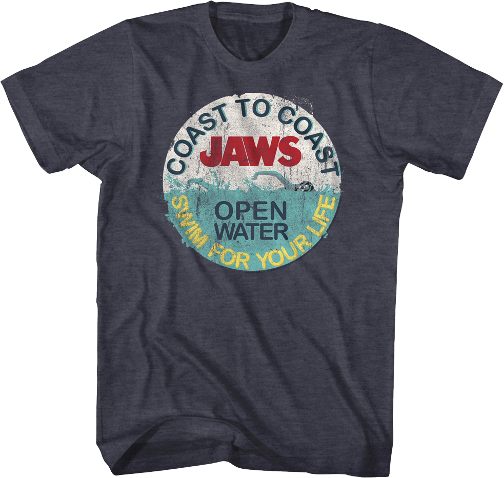 Swim For Your Life Jaws T-Shirt Hoodie, Sweatshirt | CiraTrend.com (Image 1)