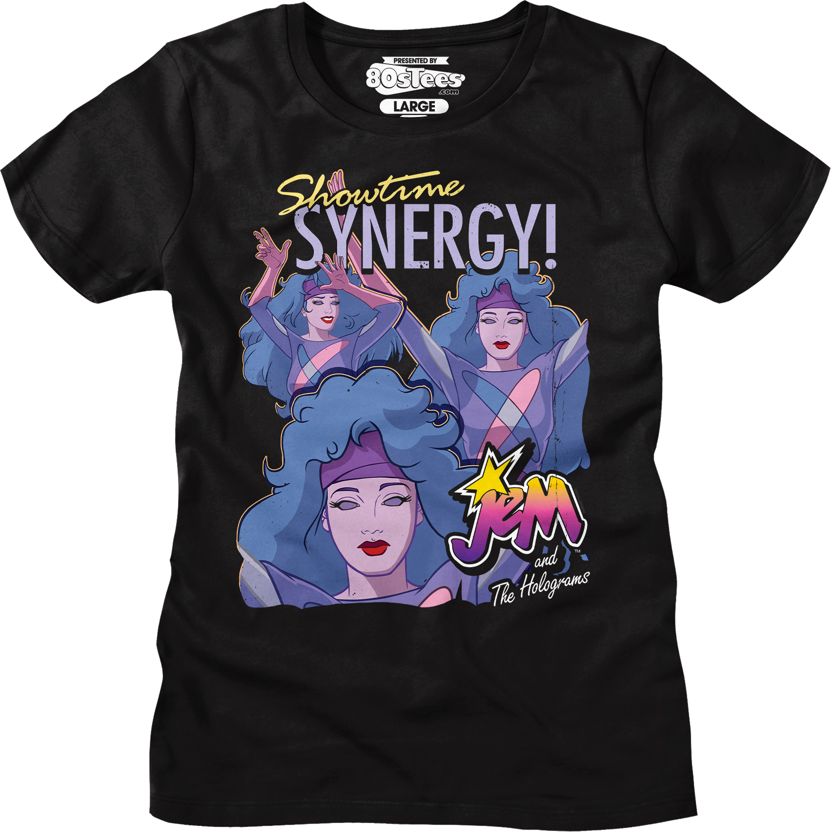 Syngergy Collage Jem And The Holograms T-Shirt Hoodie, Sweatshirt | CiraTrend.com (Image 4)
