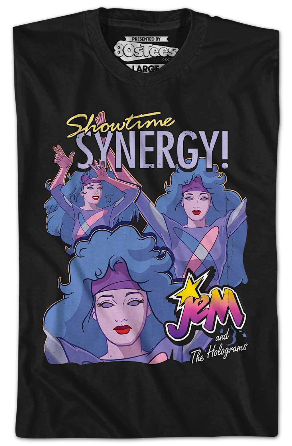 Syngergy Collage Jem And The Holograms T-Shirt Hoodie, Sweatshirt | CiraTrend.com (Image 2)