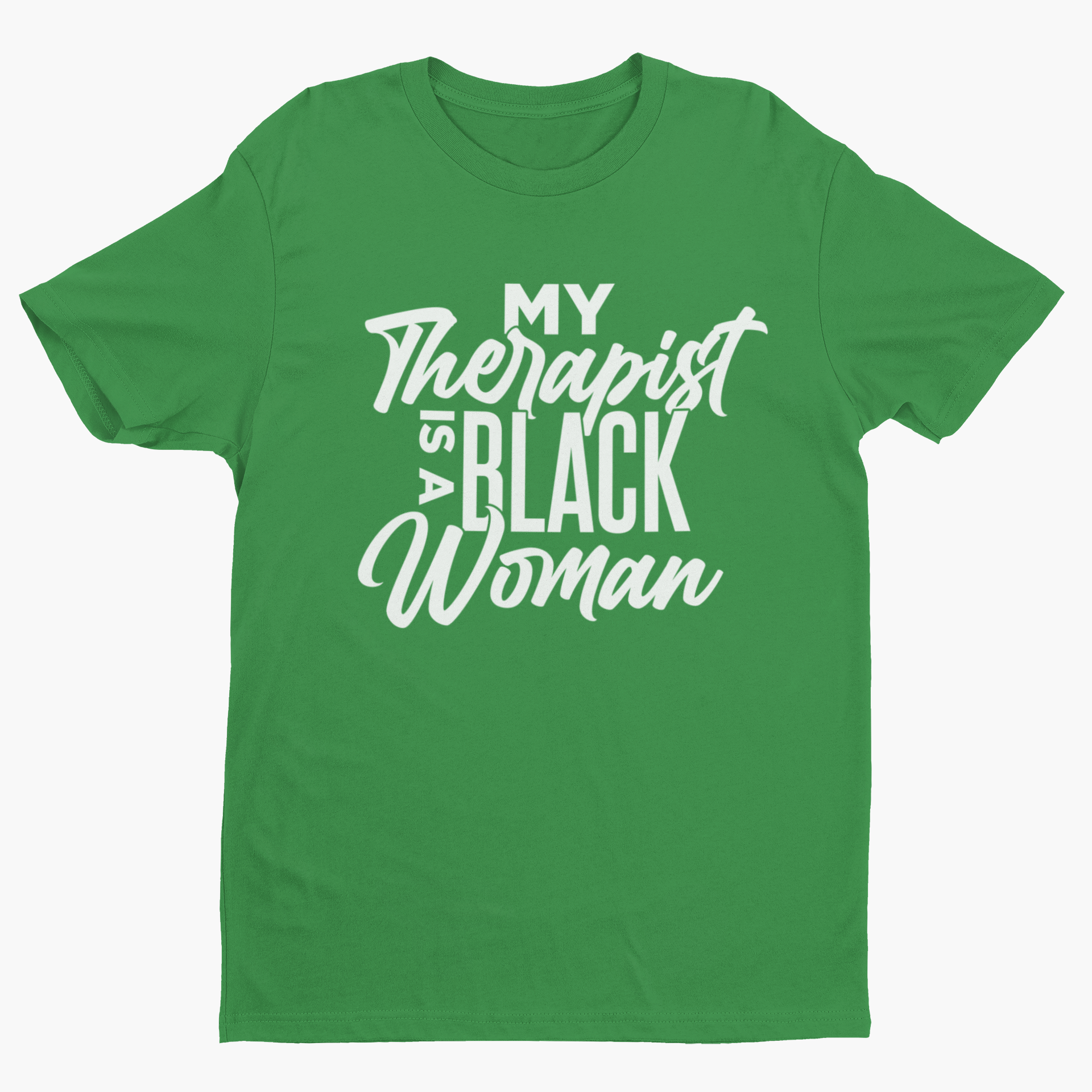 My Therapist Is A Black Woman Short Sleeve T-Shirt Hoodie, Sweatshirt | CiraTrend.com (Image 4)