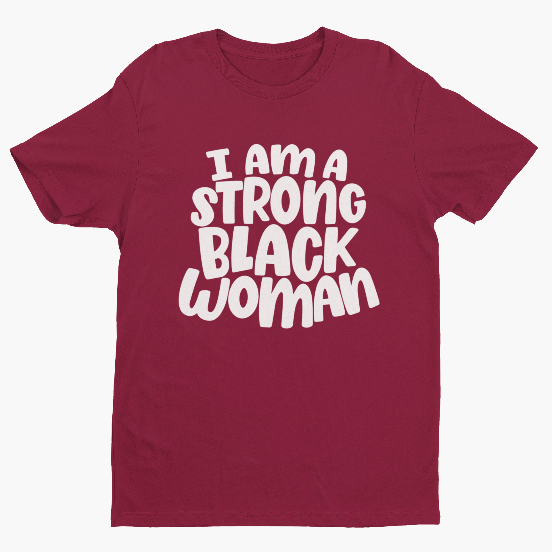 I Am A Strong Black Woman Short Sleeve T-Shirt Hoodie, Sweatshirt | CiraTrend.com (Image 5)