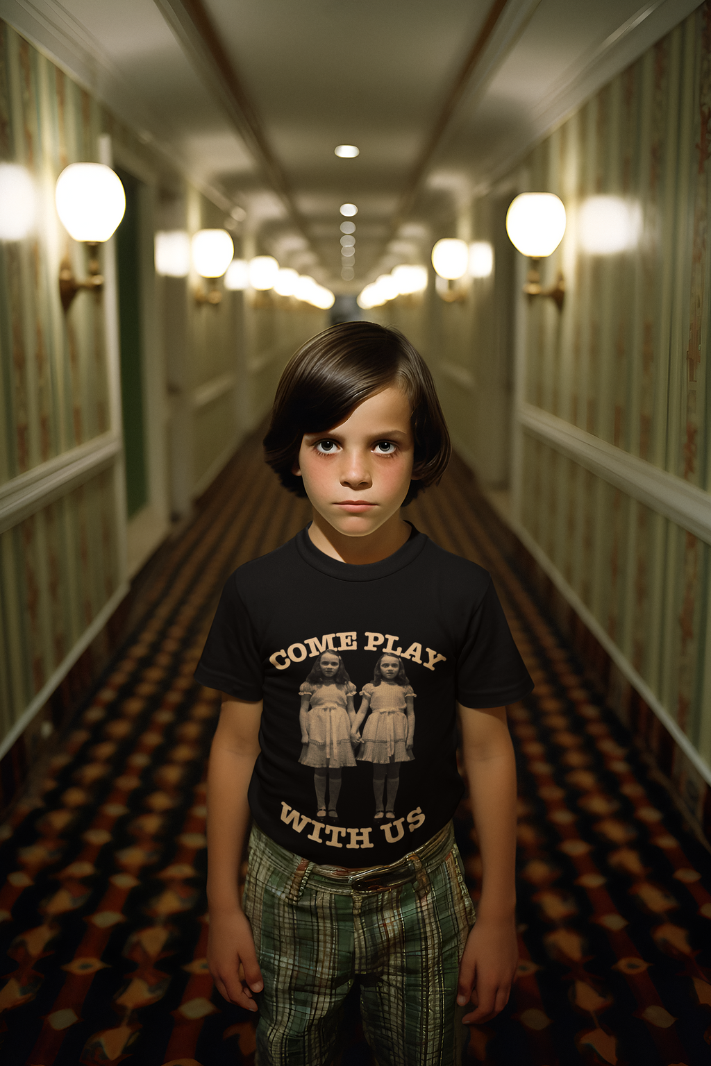 Come Play With Us "The Shining" Kids Shirt Hoodie, Sweatshirt | CiraTrend.com (Image 2)