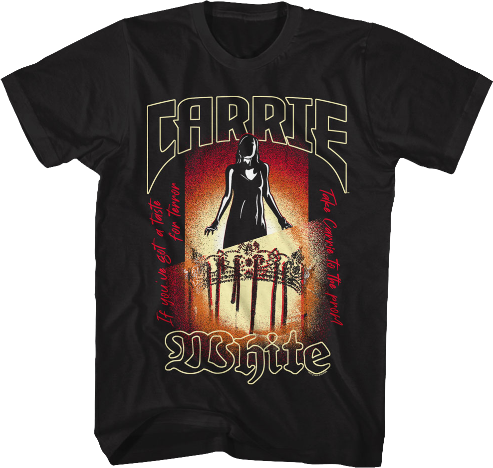 Take Carrie White To The Prom Carrie T-Shirt Hoodie, Sweatshirt | CiraTrend.com (Image 1)