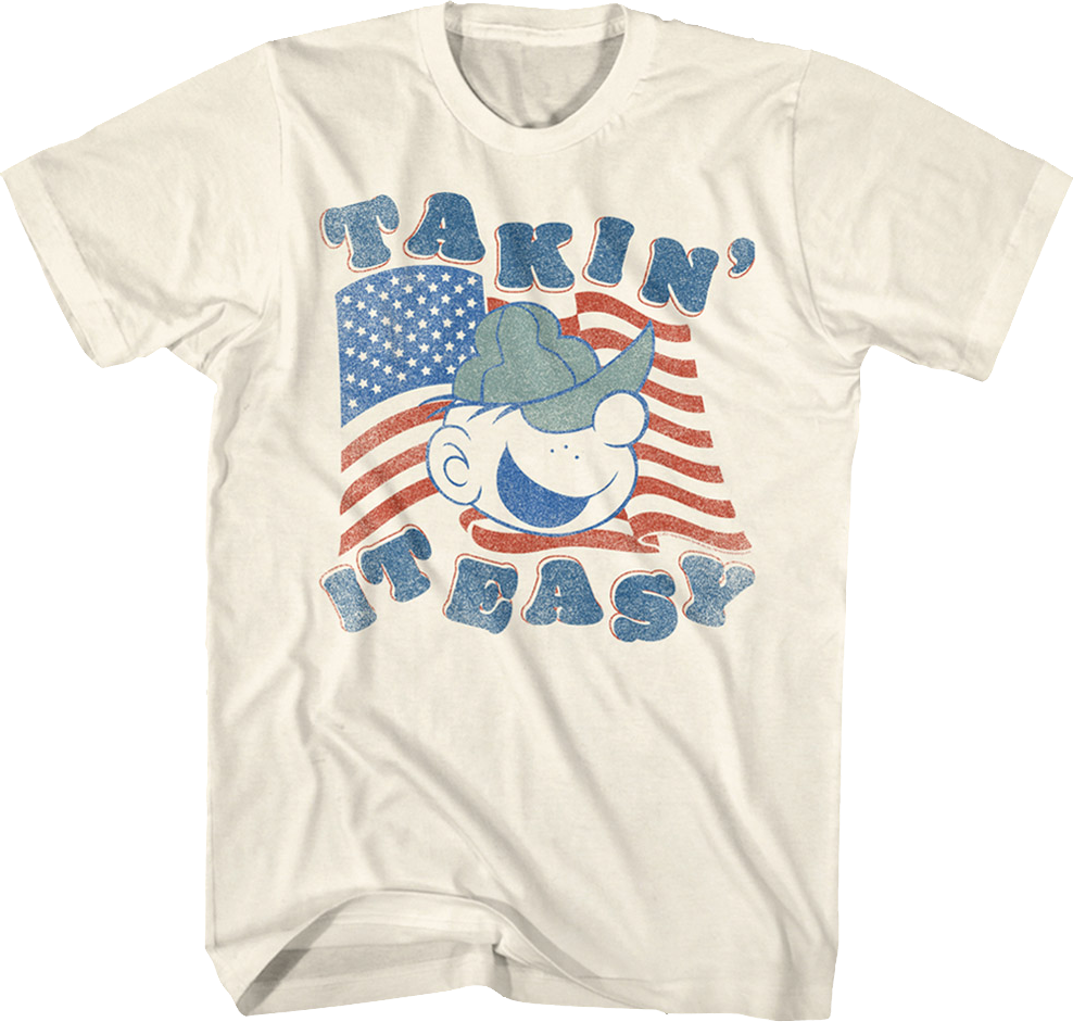 Takin' It Easy Beetle Bailey T-Shirt Hoodie, Sweatshirt | CiraTrend.com (Image 1)