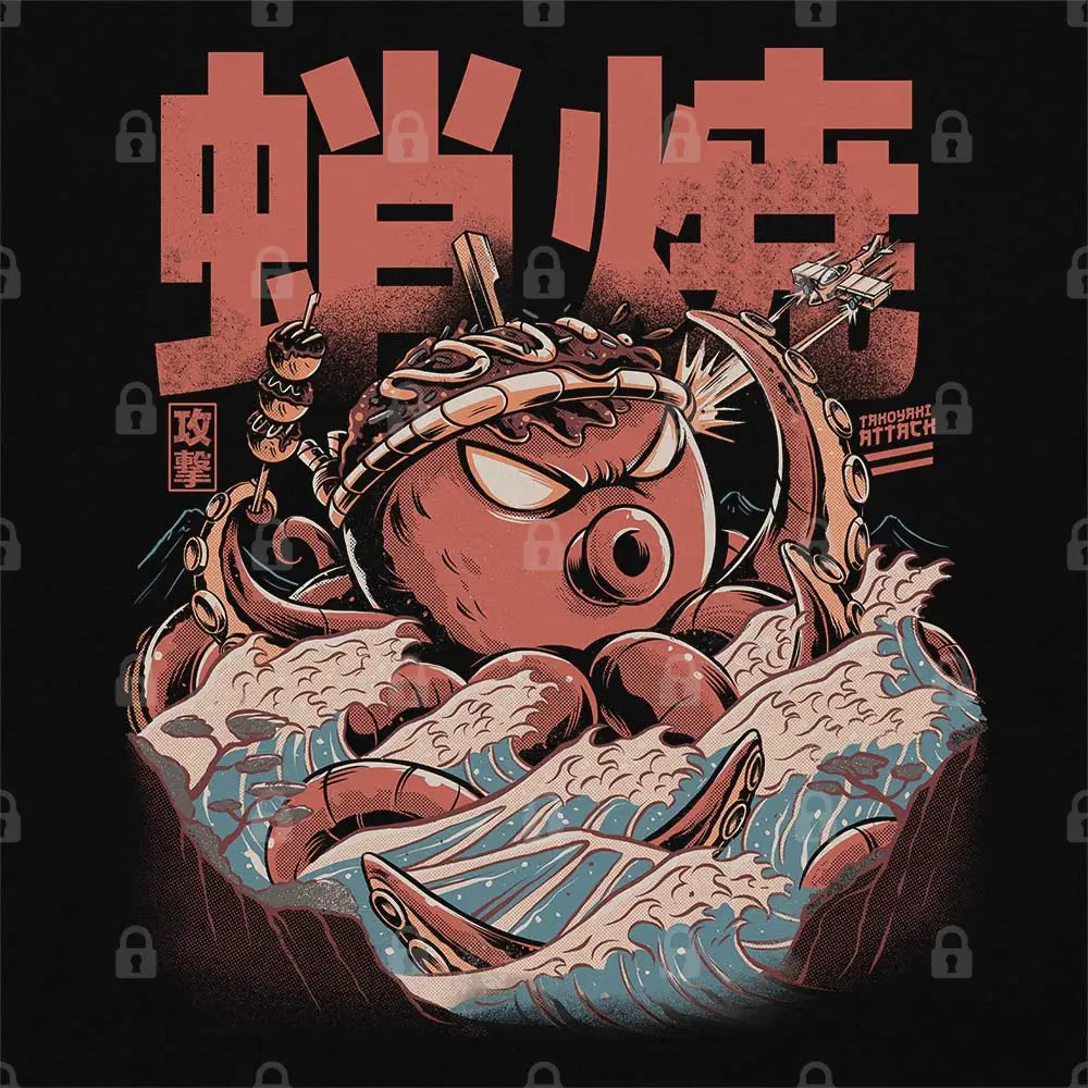 Takoyaki Attack T-Shirts, Hoodie, Sweatshirt