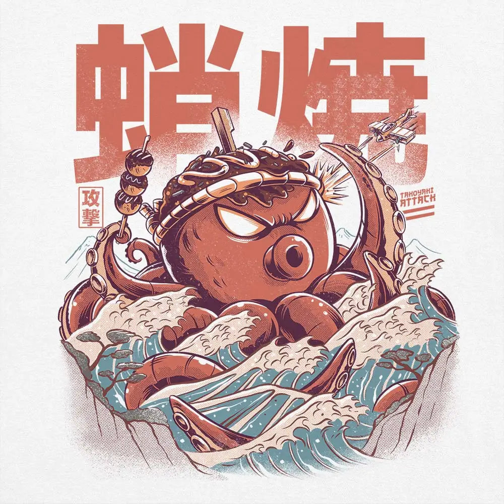 Takoyaki Attack T-Shirts, Hoodie, Sweatshirt