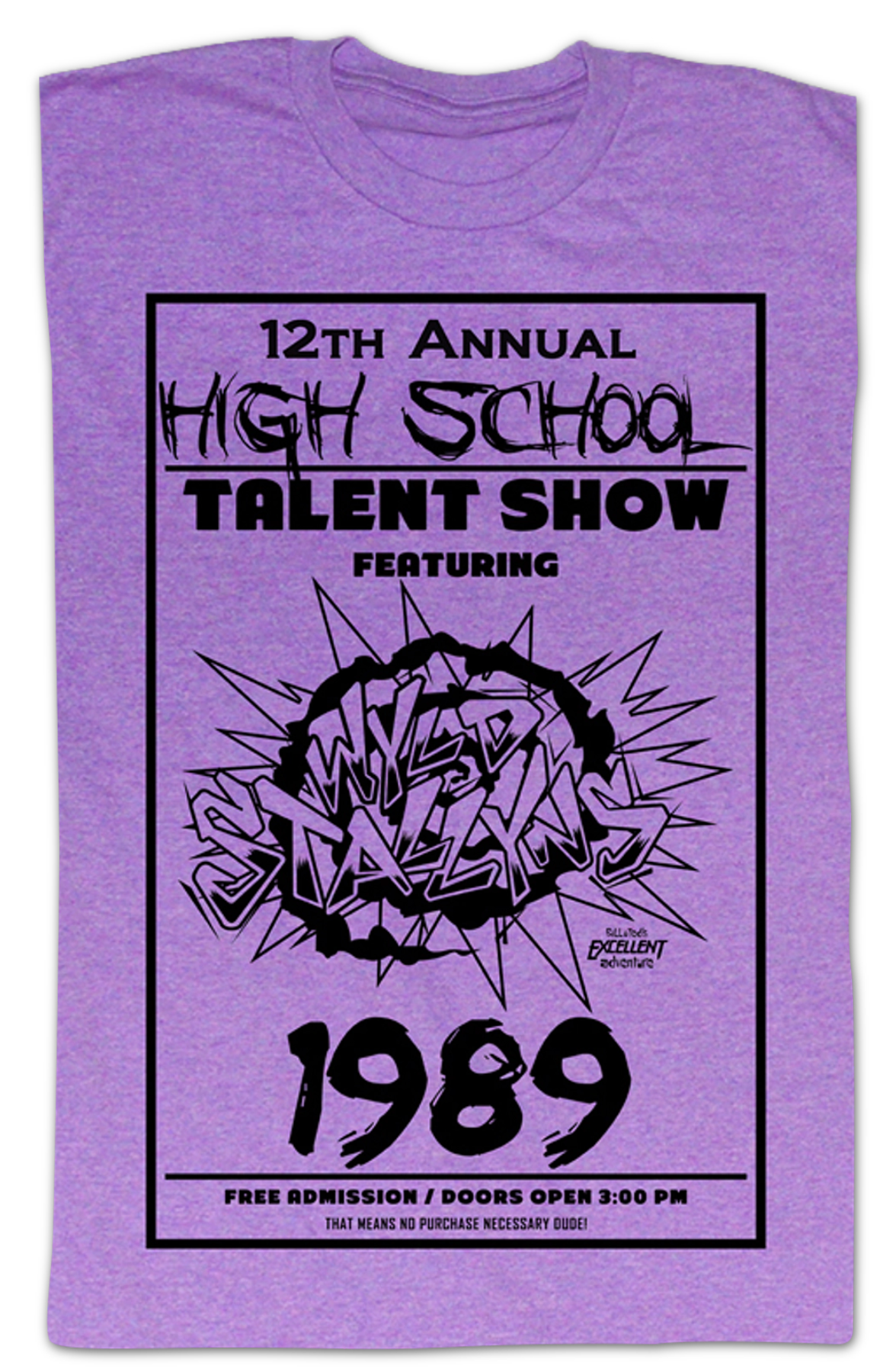Purple Talent Show Bill and Ted's Excellent Adventure T-Shirt Hoodie, Sweatshirt | CiraTrend.com (Image 2)
