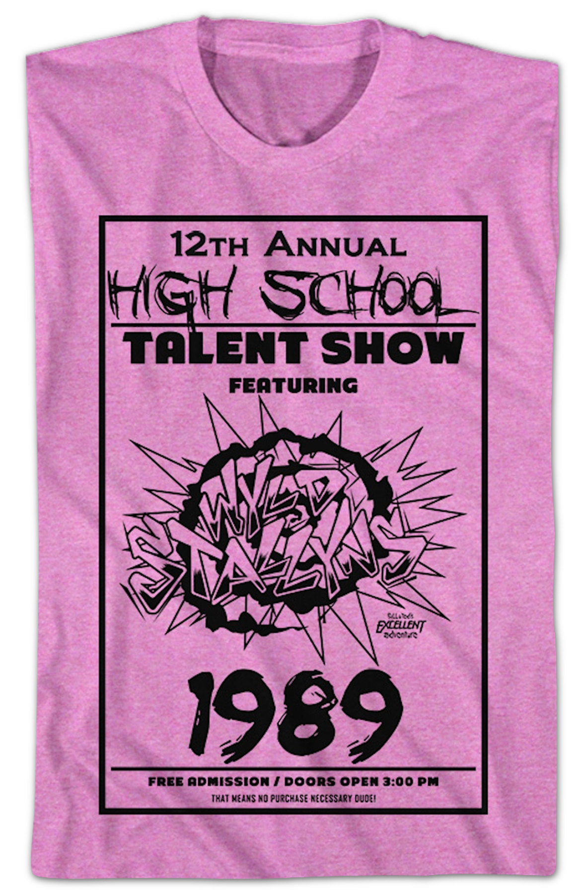 Talent Show Bill and Ted's Excellent Adventure T-Shirt Hoodie, Sweatshirt | CiraTrend.com (Image 2)