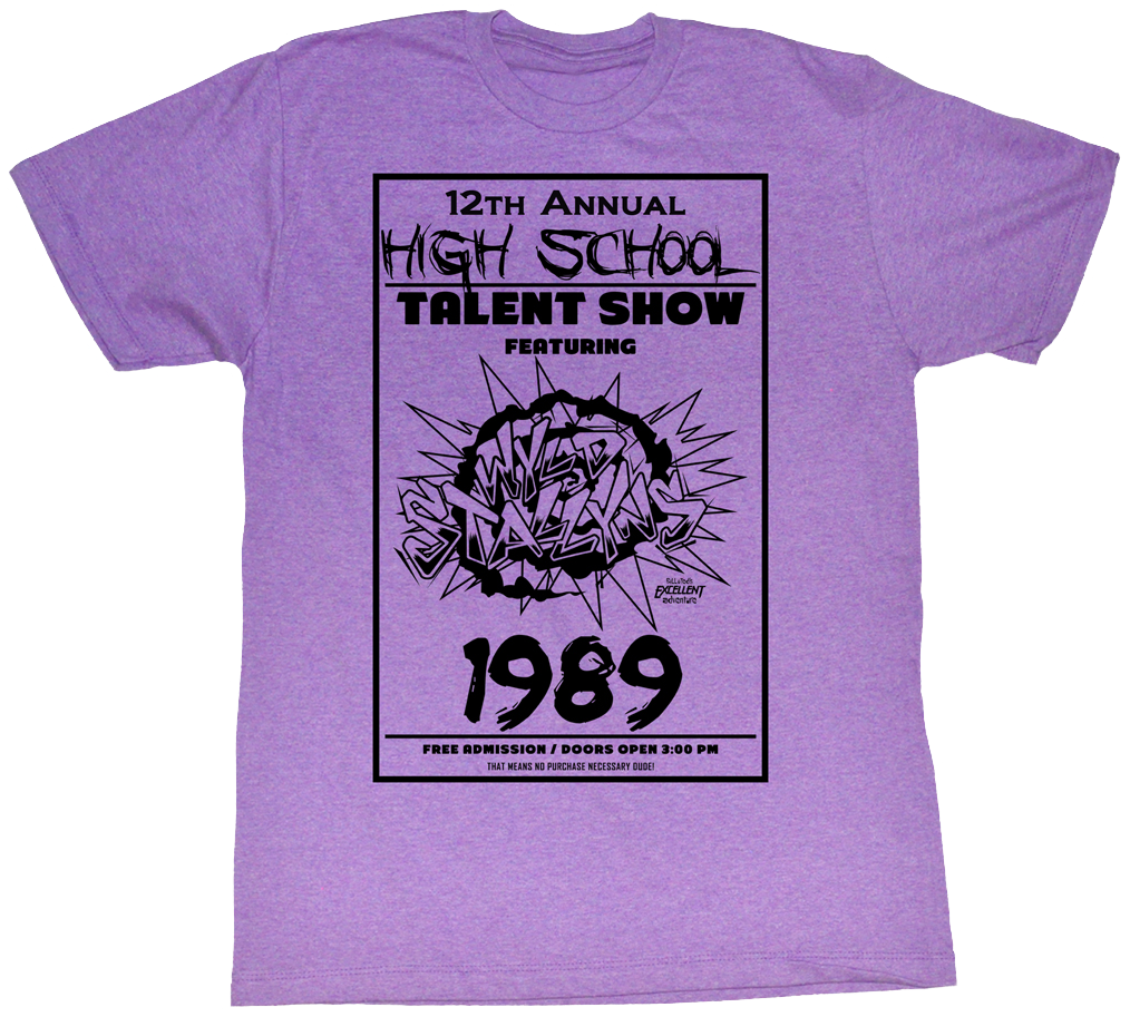 Purple Talent Show Bill and Ted's Excellent Adventure T-Shirt Hoodie, Sweatshirt | CiraTrend.com (Image 1)