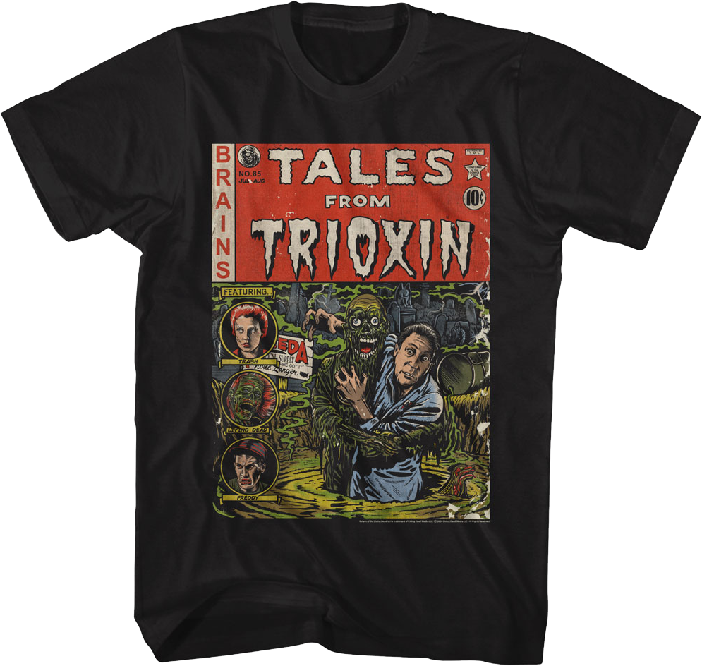 Tales From Trioxin Comic Book Return Of The Living Dead T-Shirt Hoodie, Sweatshirt | CiraTrend.com (Image 1)