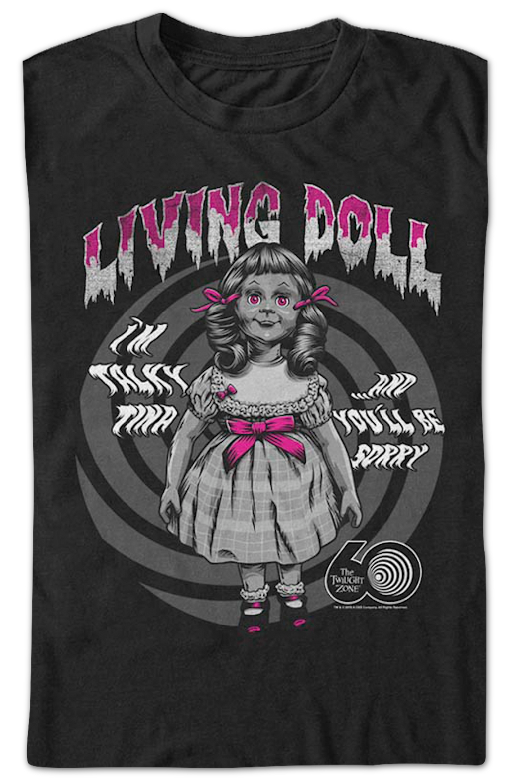 Talky Tina Twilight Zone T-Shirt Hoodie, Sweatshirt | CiraTrend.com (Image 2)