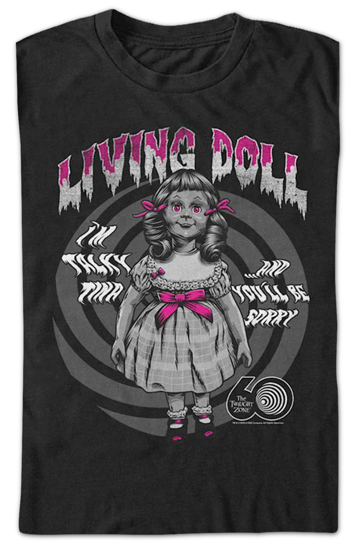 Talky Tina Twilight Zone T-Shirt Hoodie, Sweatshirt | CiraTrend.com (Image 2)